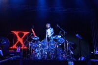X JAPANヨーロッパツアー初日公演の様子。