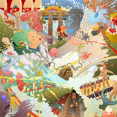 アルバム「音楽式コンプリートダム」ジャケット