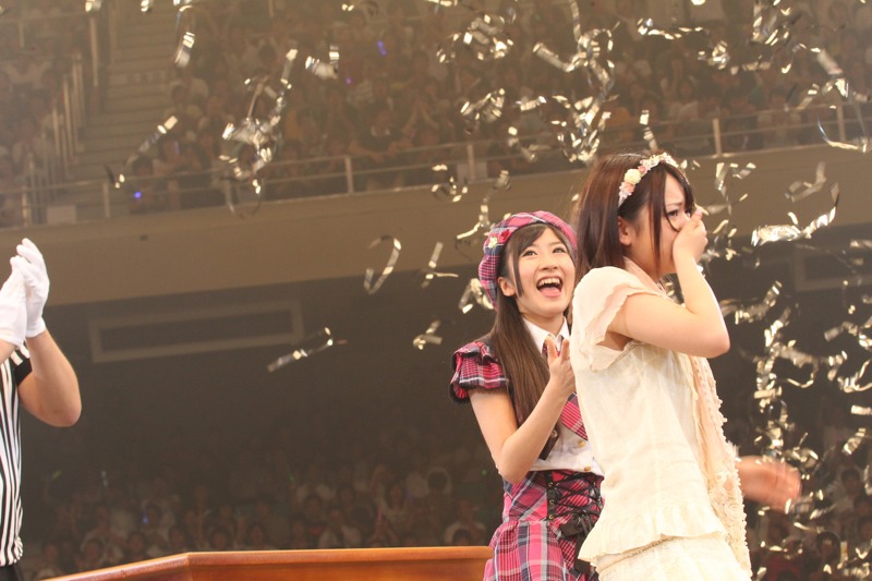 昨年9月に行われた「AKB48 19thシングル選抜じゃんけん大会」の様子。