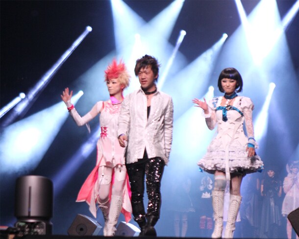 「JAPAN EXPO」でのHANGRY&ANGRY-f。