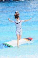 2度目のライディングも無事成功させた大島優子。