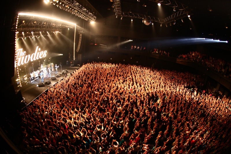 7月9日のZepp Tokyo公演の様子。