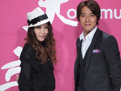 JUJU（写真左）と反町隆史（右）。