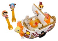 ケーキ2種　チョコケーキ・みかんケーキ（各横約8cm×奥行き約7.5cm×高さ約4cm）　(C)尾田栄一郎/集英社・フジテレビ・東映アニメーション