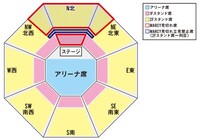 写真はステージプランの図面。