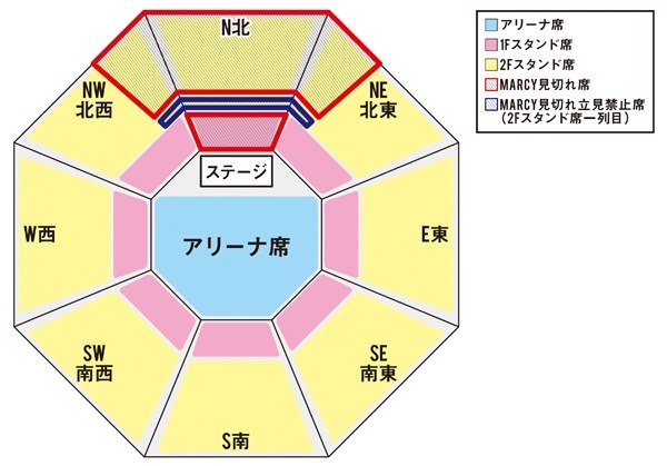 写真はステージプランの図面。
