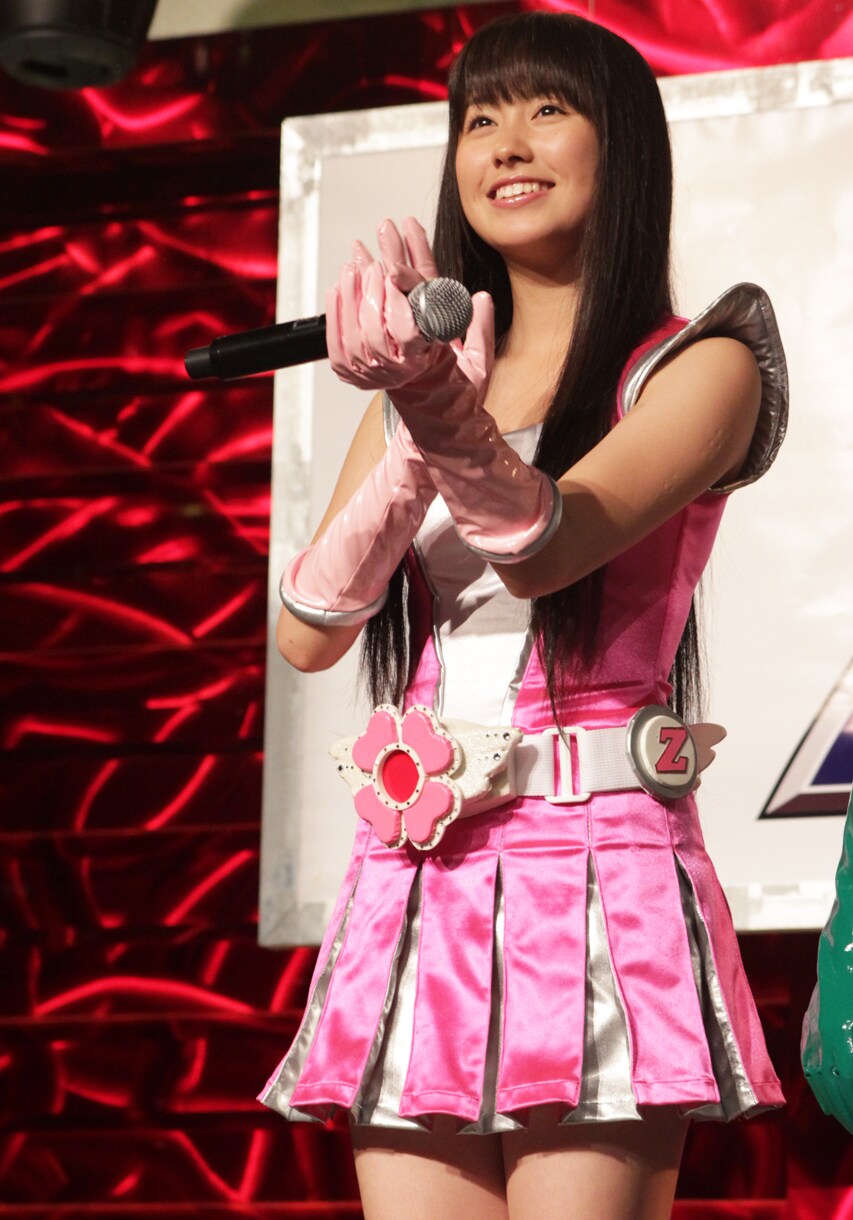 佐々木彩夏 - ももクロ、ジョイポリ新アトラクションで絶叫だZ [画像