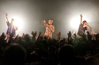 衝撃的なリリックとパフォーマンスで観客をドン引きさせた玉筋クールJ太郎。