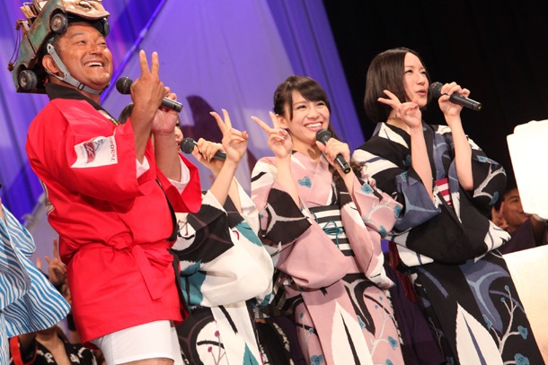 山口智充とPerfume。