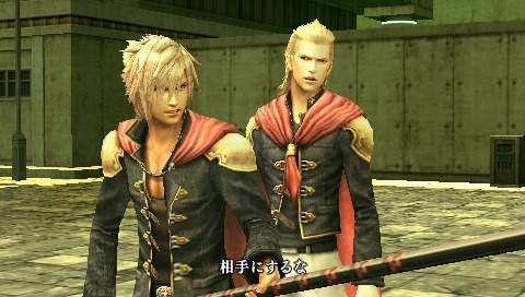 「FINAL FANTASY 零式」のワンシーン。(C)2011 SQUARE ENIX CO., LTD. All Rights Reserved. CHARACTER DESIGN:TETSUYA NOMURA
