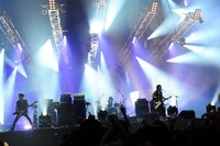 17日のBOOM BOOM SATELLITESのステージ（撮影：TEPPEI）。