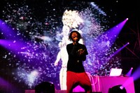 16日のオオルタイチのステージ（撮影：TEPPEI）。