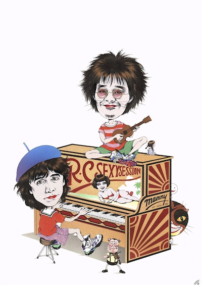 1994年7月19日号の表紙を飾った忌野清志郎＆仲井戸麗市。