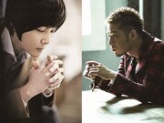 シン・ヘソン（左）と清木場俊介（右）。