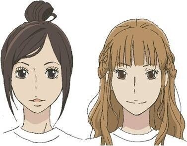 アニメ「うさぎドロップ」に登場する、PUFFYをモデルにした学童保育所の指導員。