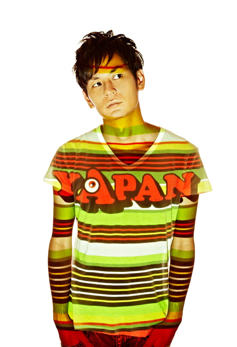 YAPAN（廣山陽介）。アーティスト名は、「JAPAN」のドイツ語読みから取られている。