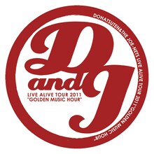 「怒髪天＆THE JOE-NETS LIVE ALIVE TOUR 2011 "GOLDEN MUSIC HOUR"」ロゴ