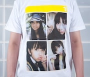 玉井詩織の推しメンTシャツ。