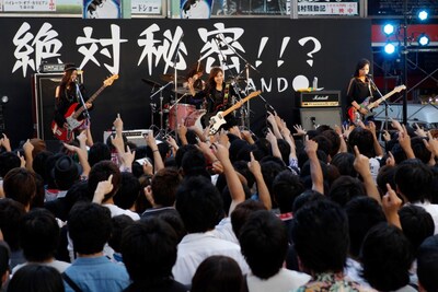 シークレットライブの様子。