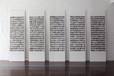 メンバー5人が撮り合ったチェキ、圧巻の1000枚。