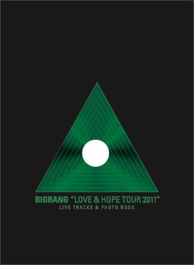 ライブCD+写真集「BIGBANG "LOVE & HOPE TOUR 2011" LIVE TRACKS & PHOTO BOOK」ジャケット