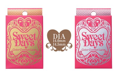 コンタクトのサイズはDIA14.0mmとDIA14.5mmの2種類。