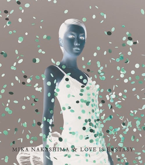 中島美嘉「LOVE IS ECSTASY」通常盤ジャケット
