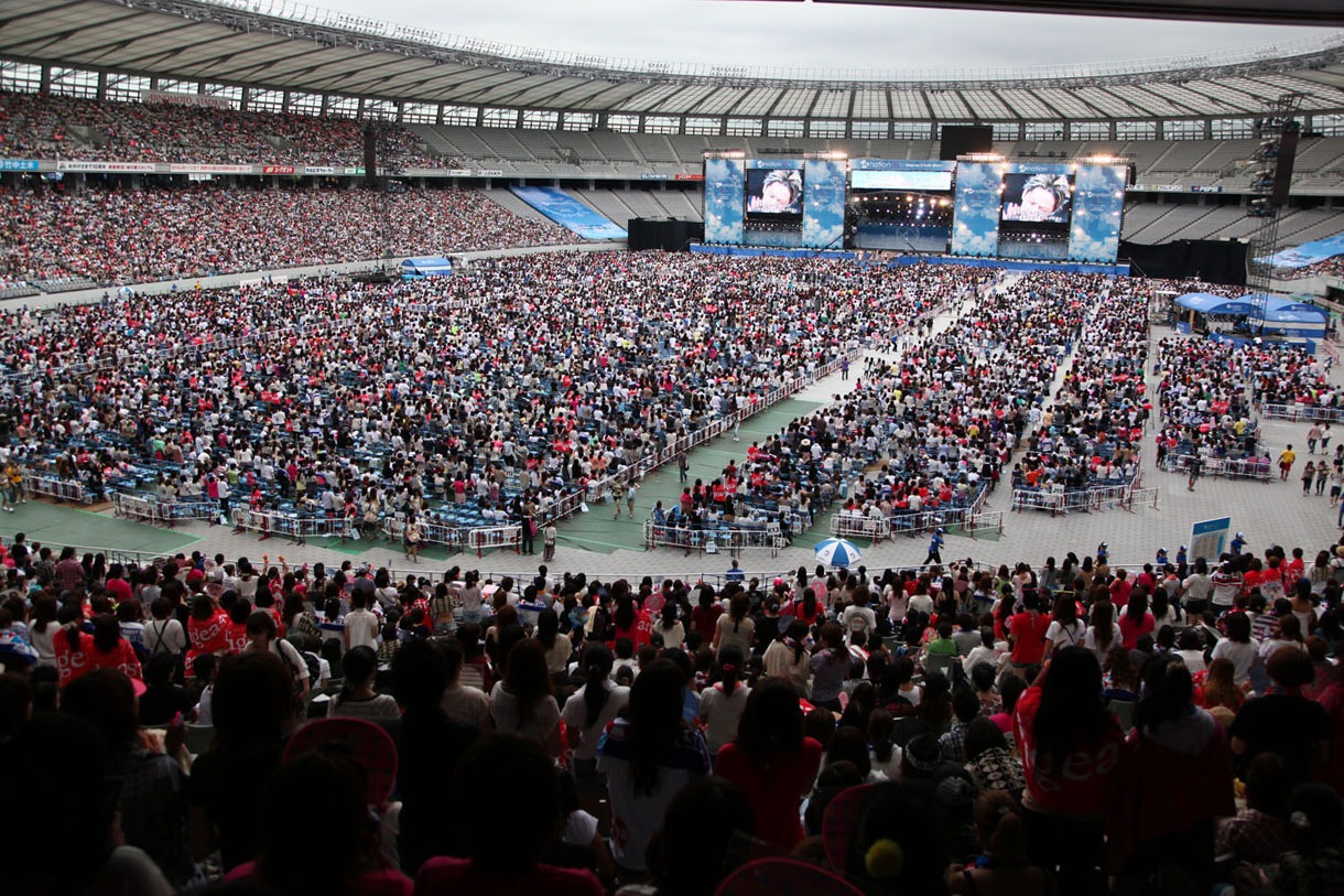 「a-nation」8月27日公演の様子。