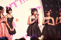 8月27日の「TOKYO IDOL FESTIVAL 2011 Eco & Smile」をもって、アイドリング!!!に正式復帰した後藤郁（写真中央）。