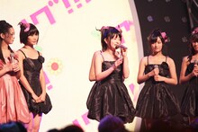 8月27日の「TOKYO IDOL FESTIVAL 2011 Eco & Smile」をもって、アイドリング!!!に正式復帰した後藤郁（写真中央）。