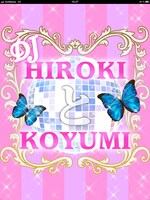 「DJ HIROKIとKOYUMI」のスクリーンショット。