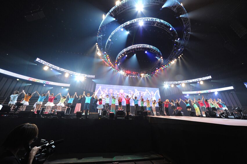 写真は Animelo Summer Live 11 Rainbow 2日日アンコールの様子 C Animelo Summer Live 11 Mages アニソンの祭典 アニサマ11 3時間ダイジェスト配信 画像ギャラリー 2 3 音楽ナタリー