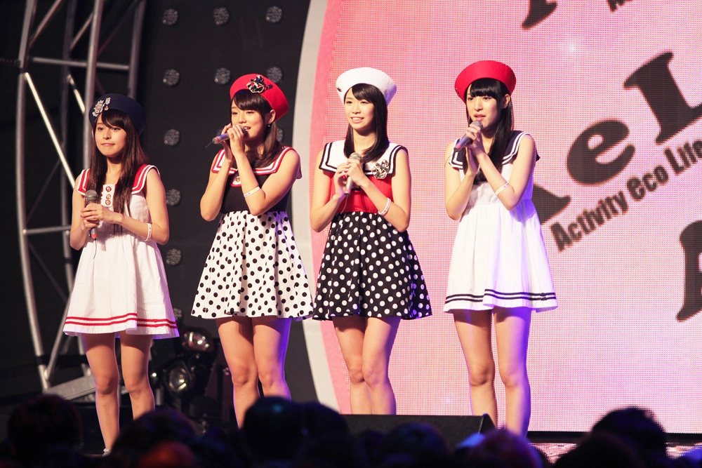 AeLL.（写真は8月28日のHOT STAGEより）