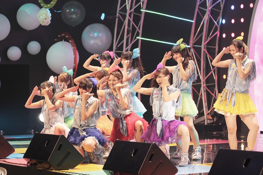 ぱすぽ☆（写真は8月28日のHOT STAGEより）