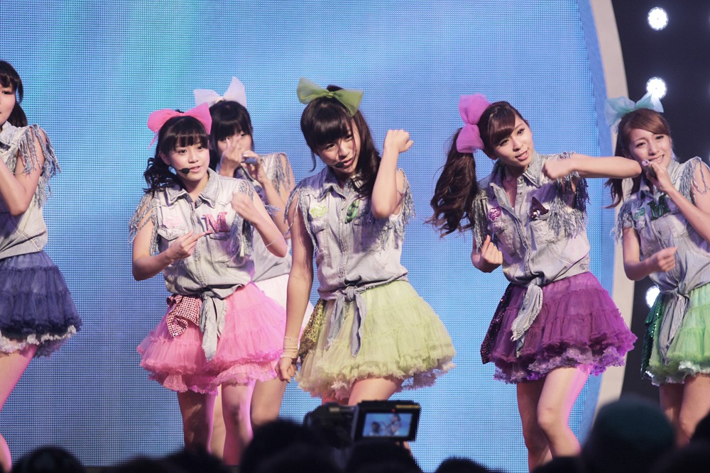 ぱすぽ☆（写真は8月28日のHOT STAGEより）