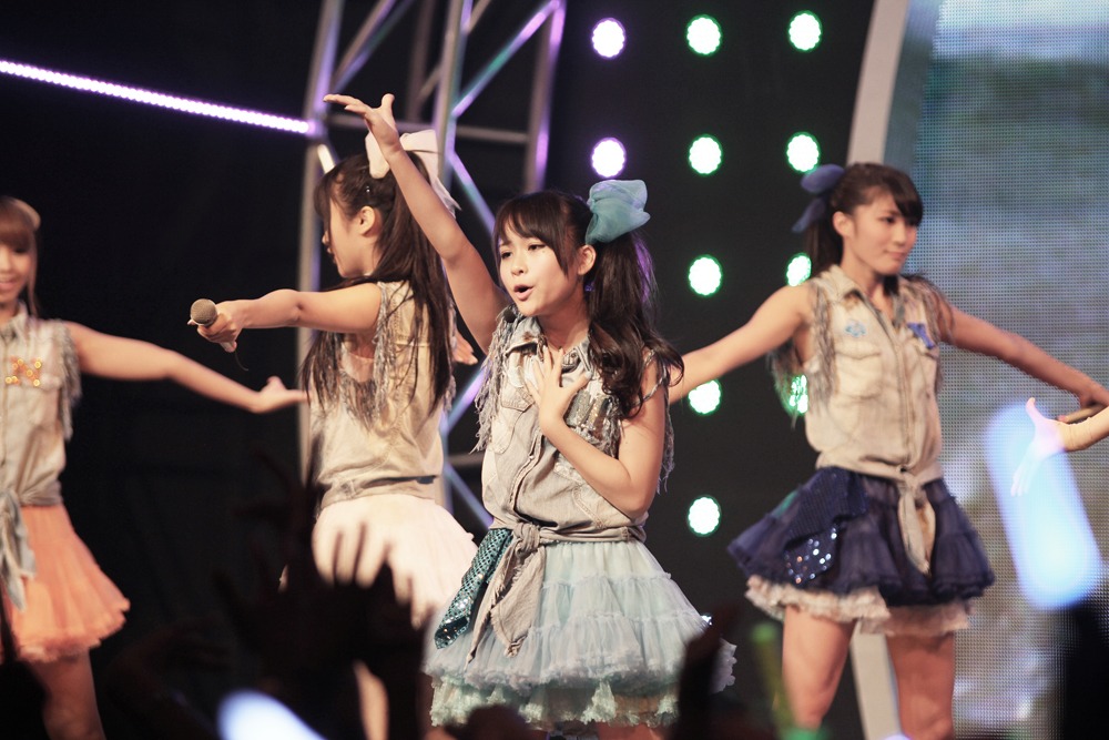 ぱすぽ☆（写真は8月28日のHOT STAGEより）