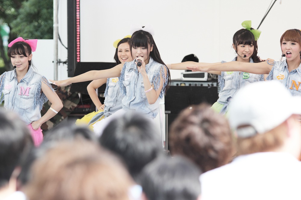 ぱすぽ☆（写真は8月28日のSMILE GARDENより）