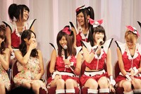 「TOKYO IDOL FESTIVAL 2011 Eco & Smile」後夜祭イベントの様子。