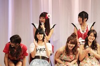 「TOKYO IDOL FESTIVAL 2011 Eco & Smile」後夜祭イベントの様子。