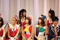「TOKYO IDOL FESTIVAL 2011 Eco & Smile」後夜祭イベントの様子。