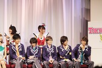 「TOKYO IDOL FESTIVAL 2011 Eco & Smile」後夜祭イベントの様子。