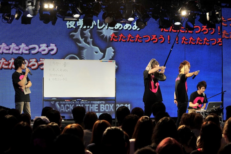 「ギルと生レコ(仮)」の様子(写真:今元秀明)。