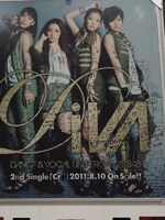 ファンからのメッセージが書き込まれたDiVA宣伝トラック。