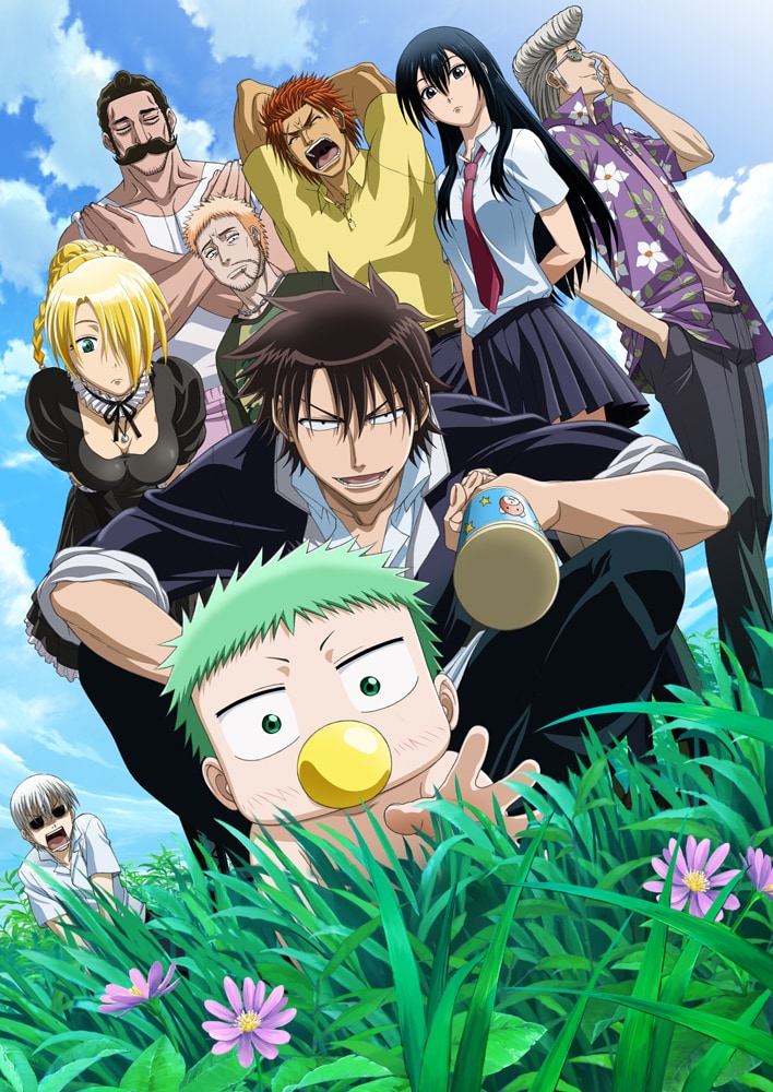 佐々木希が歌う「べるぜバブ」新エンディングテーマ「パペピプ♪パピペプ♪パペピプポ♪」は10月2日（日）放送分よりオンエア開始。(C)田村隆平／集英社・べるぜバブ製作委員会2011