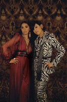 福原美穂（写真左）と和田アキ子（右）。