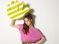 「パピプペポ」の象徴である「パ－」が表現された、シングル「パペピプ♪パピペプ♪パペピプポ♪」イメージカット。