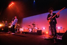 最後のステージに立つRiddim Saunterの5人（Photo by tetsuya yamakawa）。