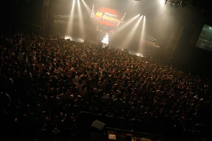 「dwango.jp presents R-Festa 2011」の会場の様子。