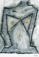 ミリヤ自身のイラストが起用された小説「生まれたままの私を」表紙カバー（写真）。