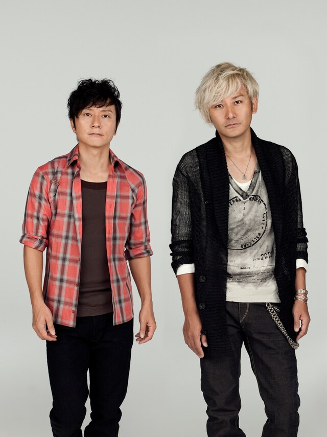 ポルノグラフィティ（写真右が新藤晴一）